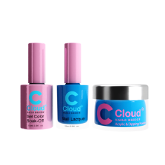 Chisel Cloud Dip, Gel & Polish #42 Florida, Trio Bundle