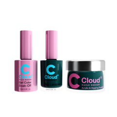 Chisel Cloud Dip, Gel & Polish #43 Florida, Trio Bundle