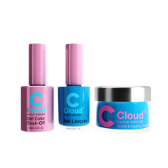 Chisel Cloud Dip, Gel & Polish #46 Florida, Trio Bundle