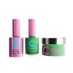 Chisel Cloud Dip, Gel & Polish #50 Florida, Trio Bundle