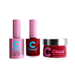 Chisel Cloud Dip, Gel & Polish #52 Florida, Trio Bundle