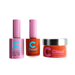 Chisel Cloud Dip, Gel & Polish #60 Florida, Trio Bundle