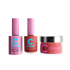 Chisel Cloud Dip, Gel & Polish #61 Florida, Trio Bundle
