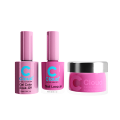 Chisel Cloud Dip, Gel & Polish #69 Florida, Trio Bundle