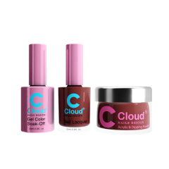 Chisel Cloud Dip, Gel & Polish #90 Florida, Trio Bundle