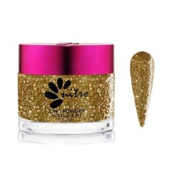 Nitro Diamond Dip Powder #A123 Honey Gold, 2oz