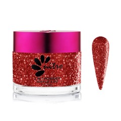 Nitro Diamond Dip Powder #A128 Scarlet, 2oz