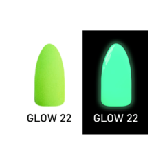 Chisel Dip Powder Glow In The Dark #22, 2oz