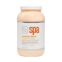 BCL SPA Massage Cream Mandarin Mango, 128oz