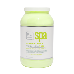 BCL SPA Massage Cream Mojito Mint CBD, 128oz
