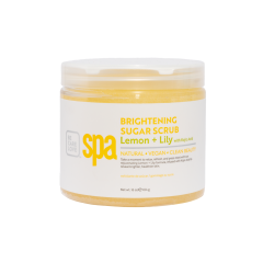 BCL SPA Sugar Scrub Brightening Lemon Lily, 16oz