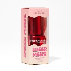 NotPolish Sheer Melts #SM10 Rose Finish