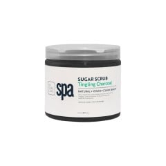 BCL SPA Sugar Scrub Tingling Charcoal 16oz