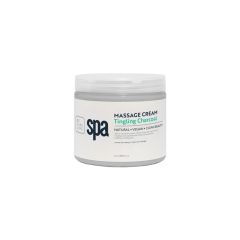 BCL SPA Massage Cream Tingling Charcoal 16oz
