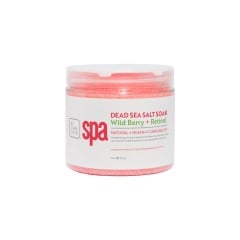 BCL SPA Sea Salt Soak Wild Berry + Retinol 16oz