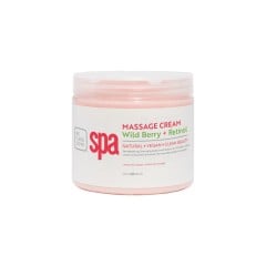 BCL SPA Massage Cream Wild Berry + Retinol 16oz