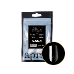 Apres Gel X Sculpted Square Short Size 5 Refill Tips