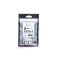 APRÉS Gel-X Sculpted Stiletto XL Size 3 Refill Tips