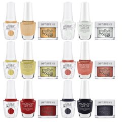 Gelish Dip Gel Polish Trio Living Our Life 18pc Bundle