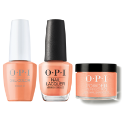 OPI Dip, Gel, Polish Trio Apricot AF #S014 OPI Your Way, Spring 2024
