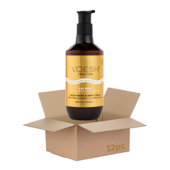 Voesh Vegan Body & Hand Creme Imperial Gold, 12pcs