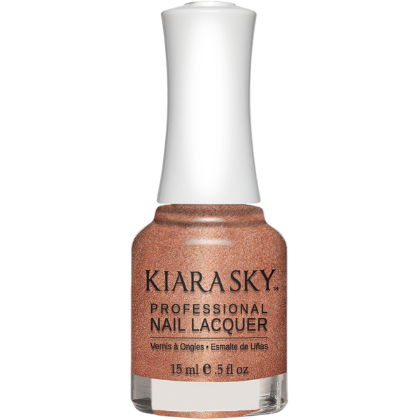 KiaraSky Nail Polish Copper Out #470, 0.5 fl oz