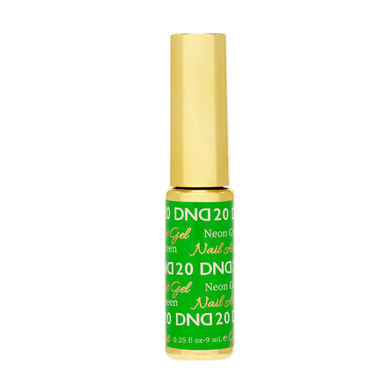 DND Nail Art Striper #20 Neon Green, 0.25 fl oz