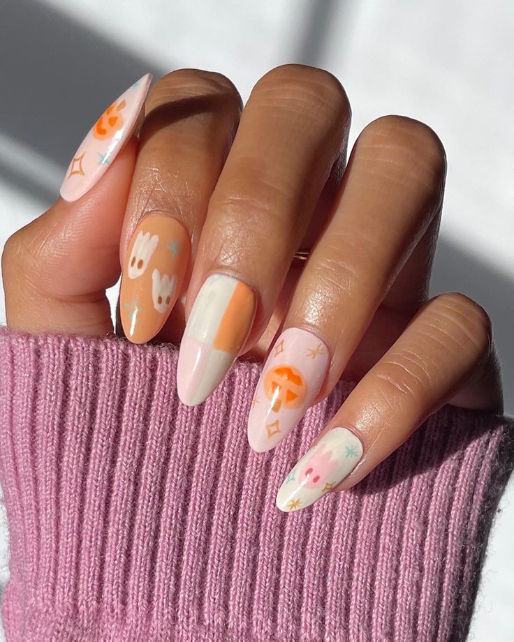 Copper Metallic Nails
